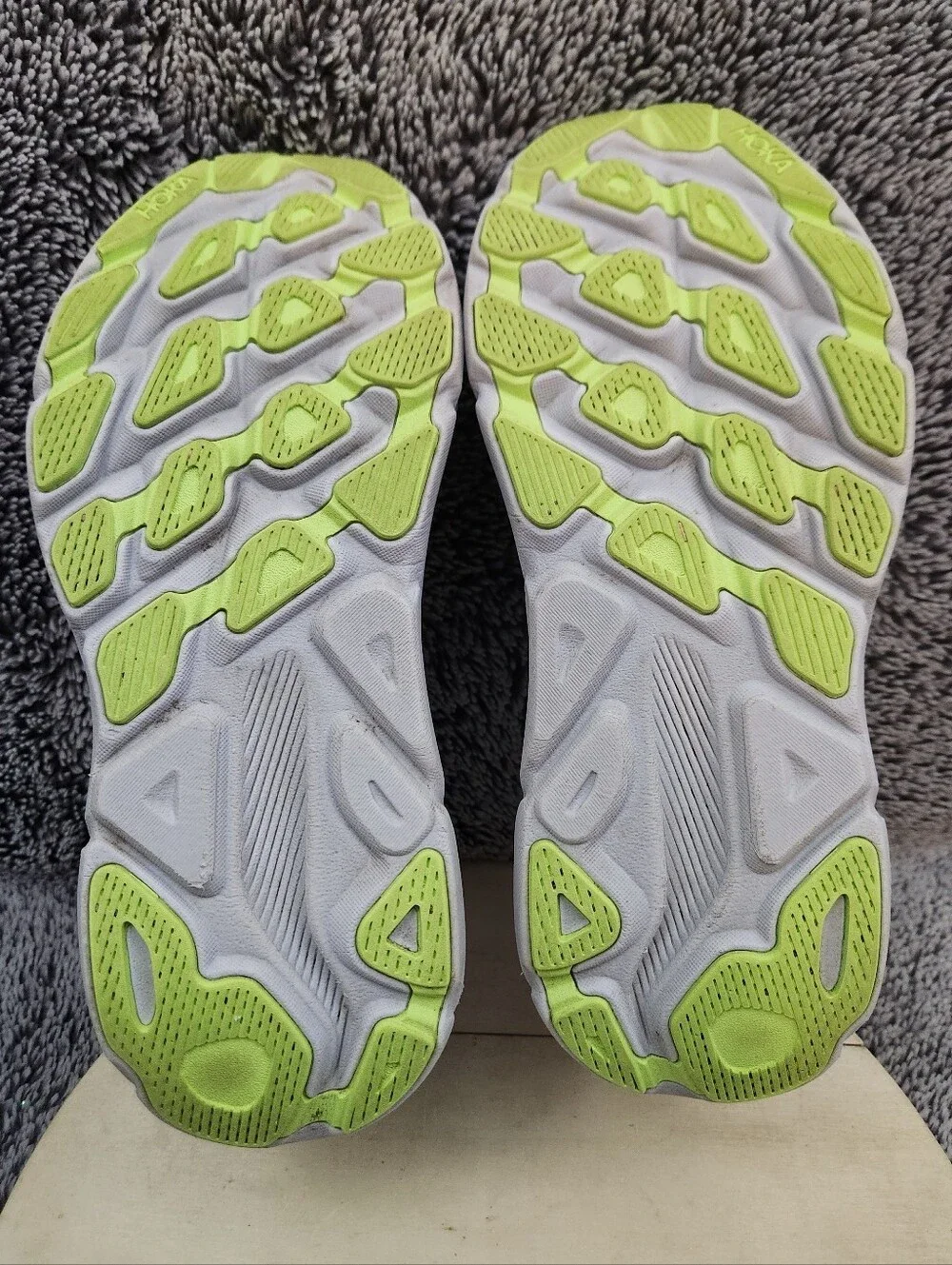 Hoka One One Clifton 9 Athletic Running Blue Pink Sneaker Women's Size 8 B - Picture 8 of 9